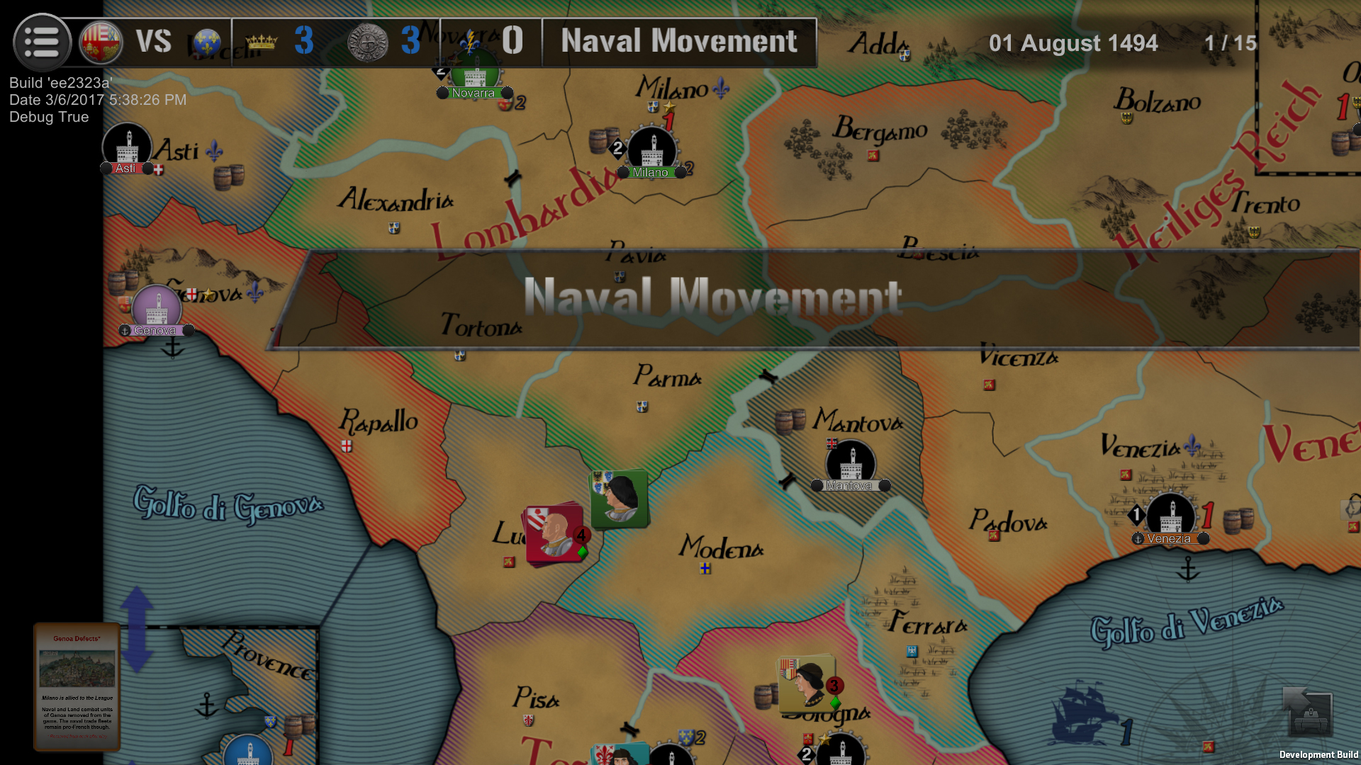 Wars Across the World: Fornovo1495 screenshot 4