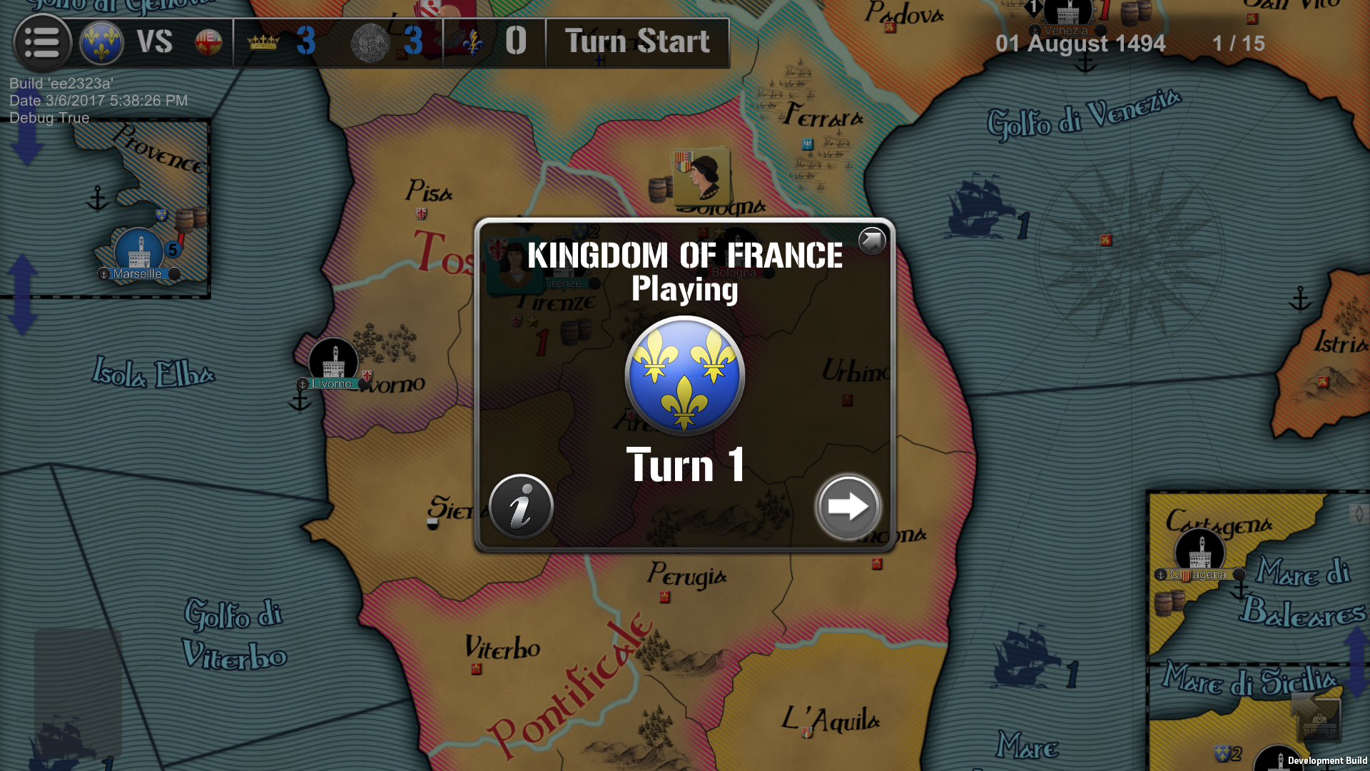 Wars Across the World: Fornovo1495 screenshot 3