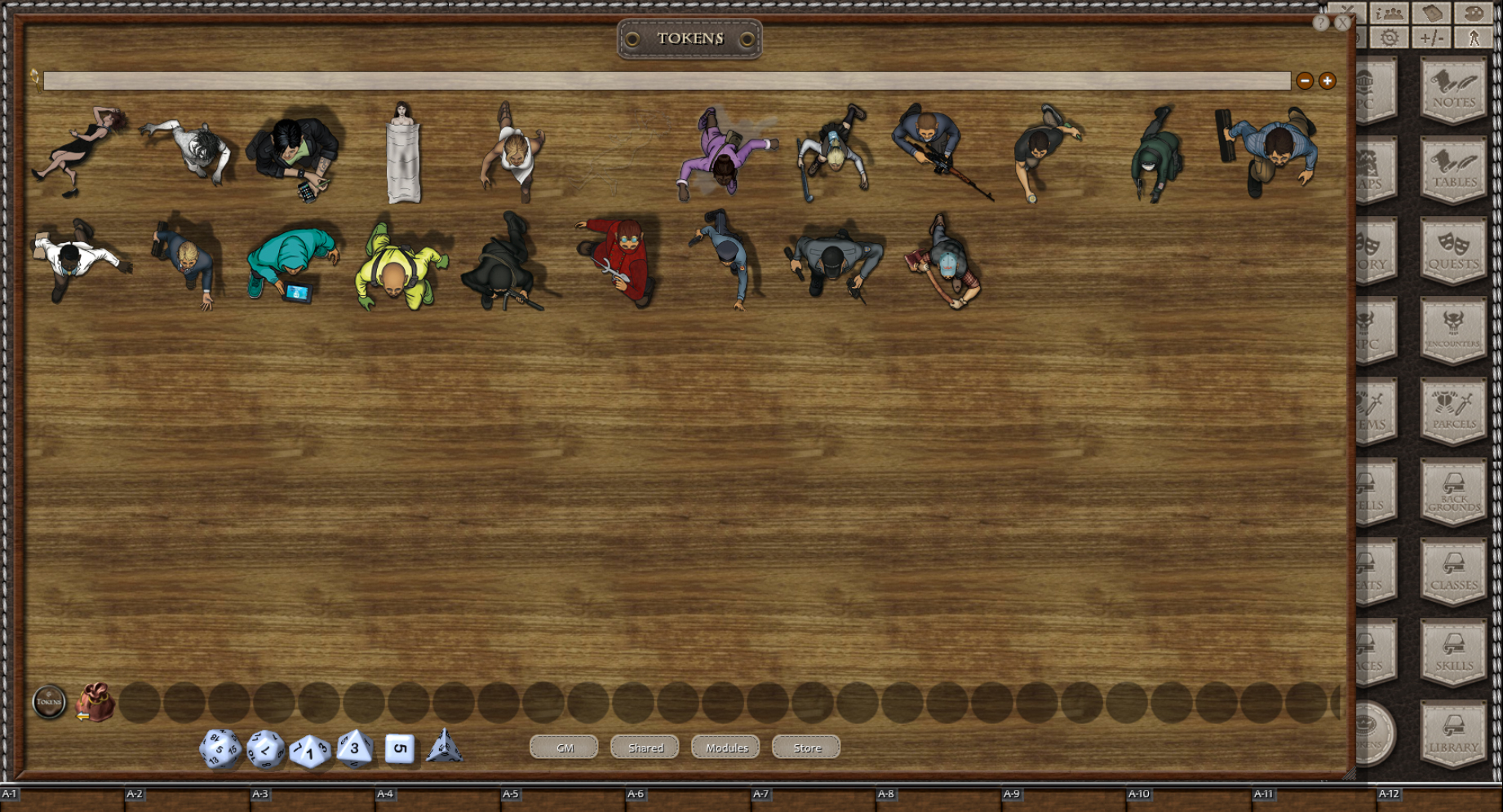 Fantasy Grounds - Modern 1 (Token Pack) screenshot 1