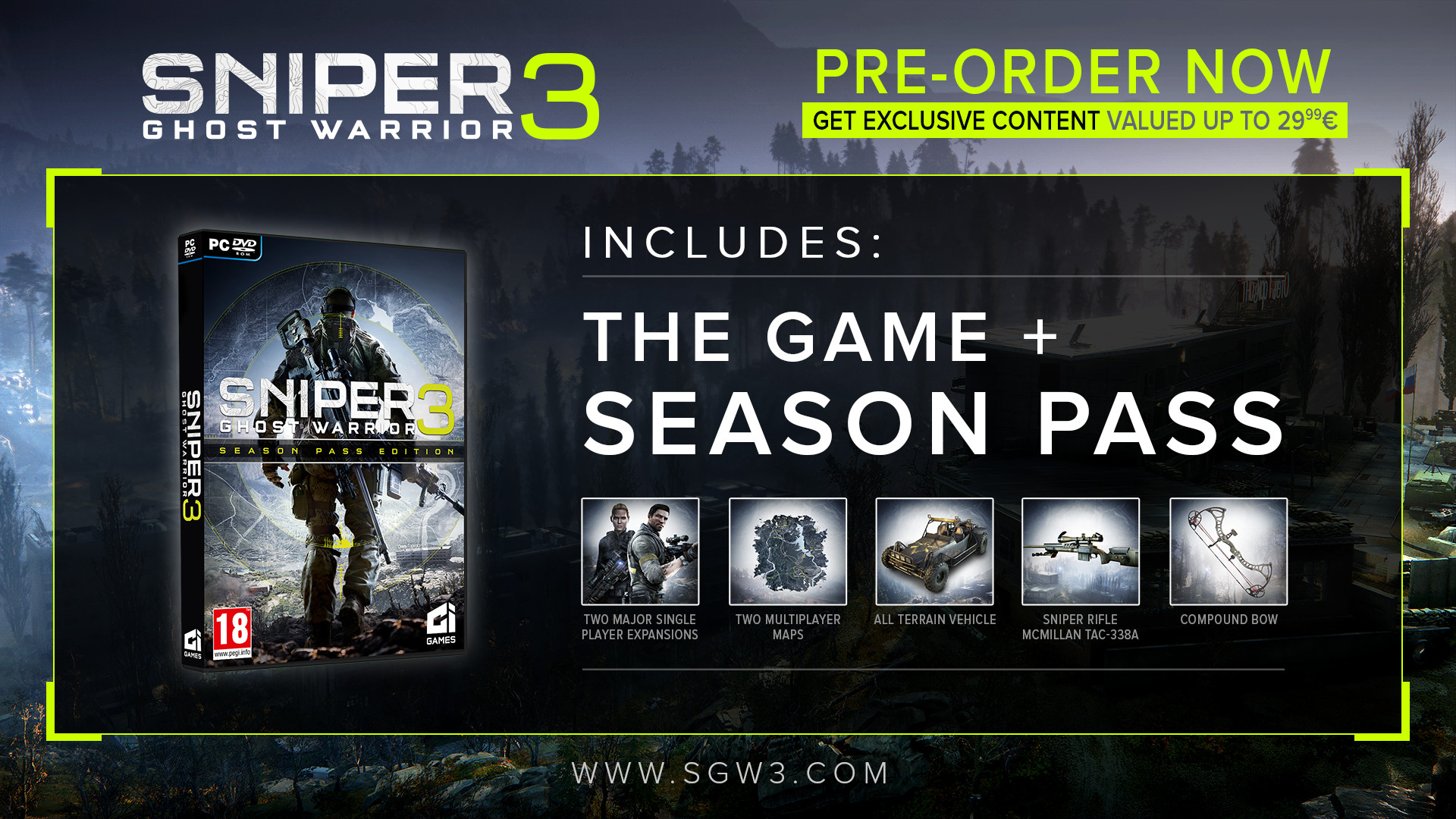 Sniper Ghost Warrior 3 - Season Pass screenshot 1