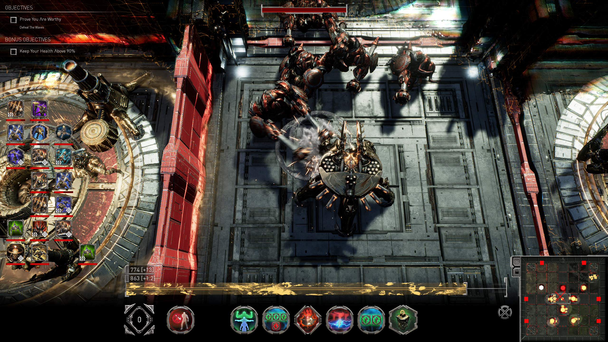 Golem Gates screenshot 1