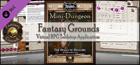 Fantasy Grounds - Mini-Dungeon #016: The Halls of Hellfire (PFRPG)