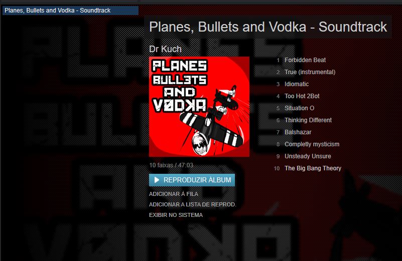 Planes, Bullets and Vodka: Soundtrack screenshot 1