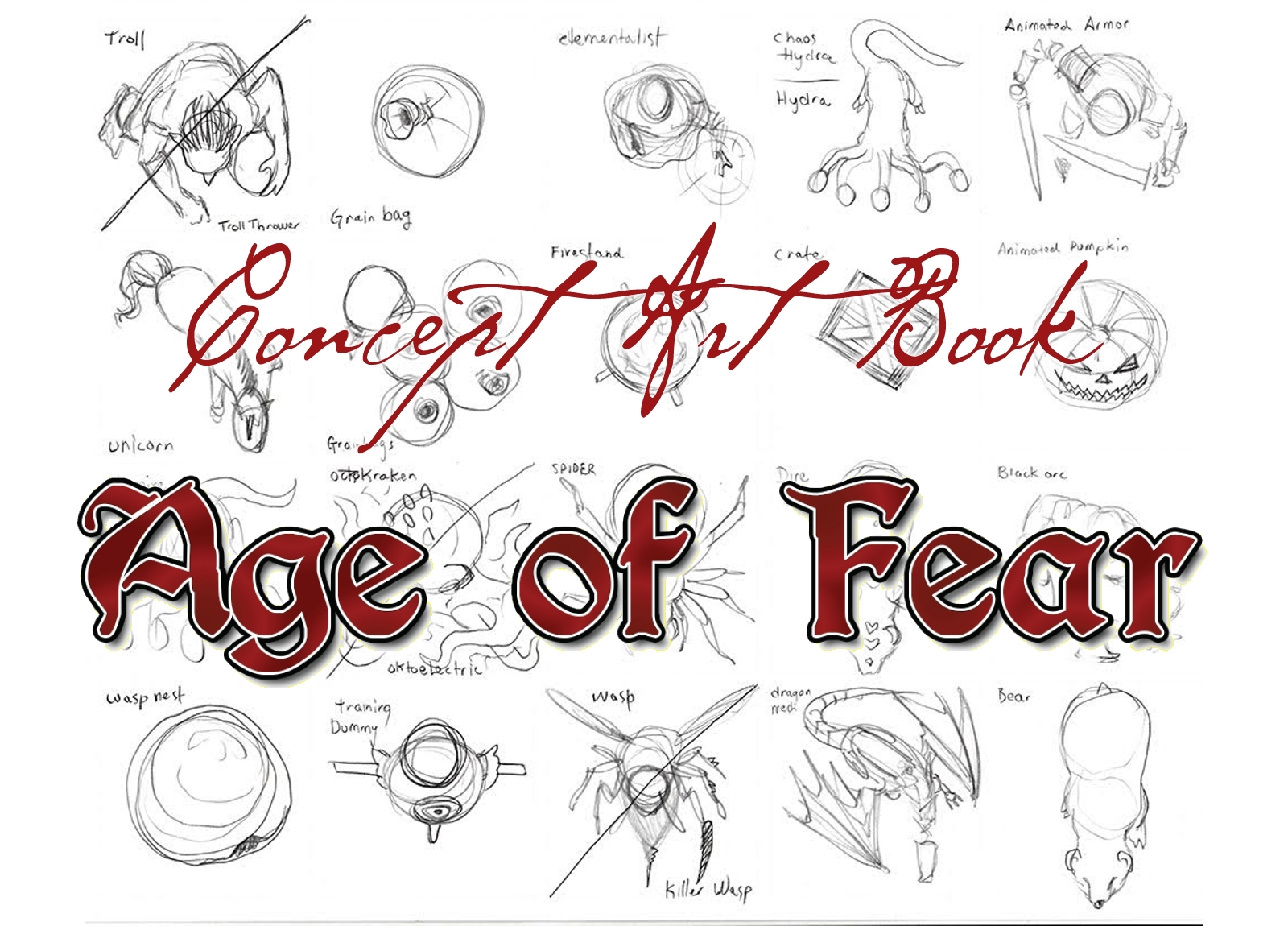 Age of Fear: Concept Art Book screenshot 4