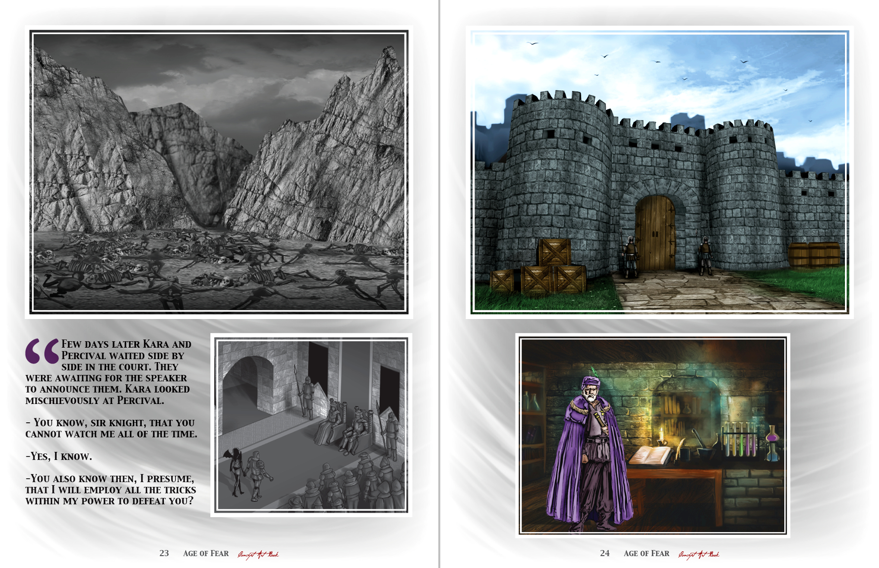 Age of Fear: Concept Art Book screenshot 2