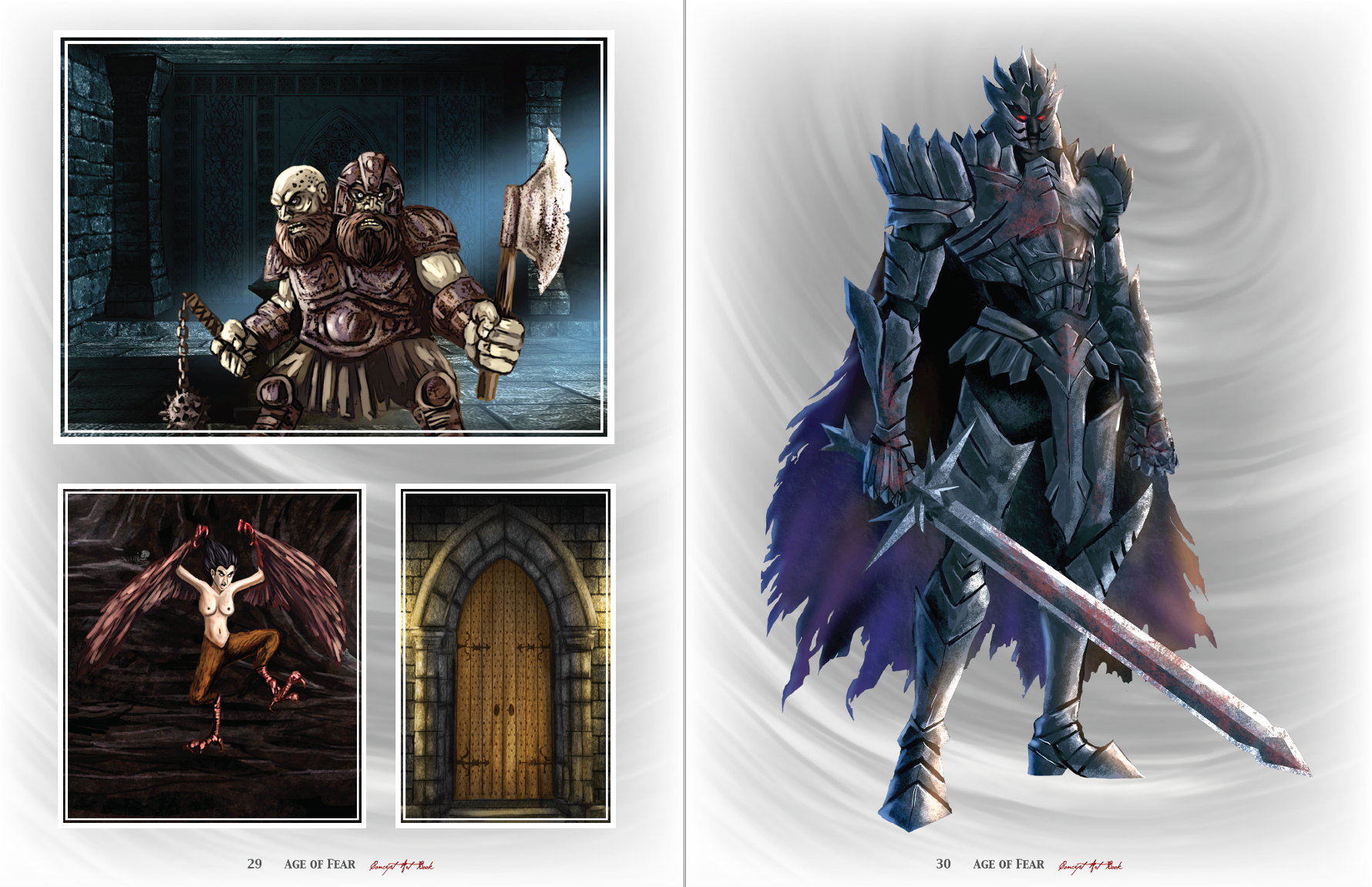 Age of Fear: Concept Art Book screenshot 3
