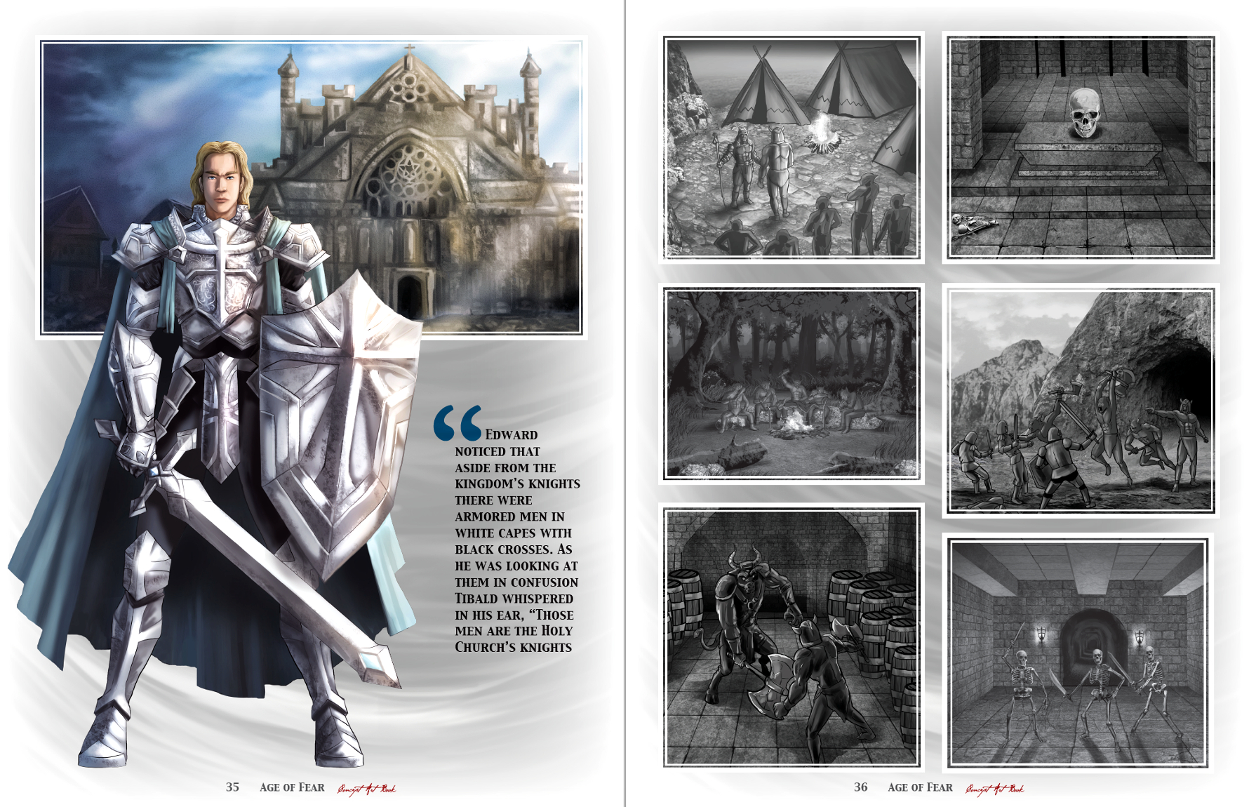 Age of Fear: Concept Art Book screenshot 1