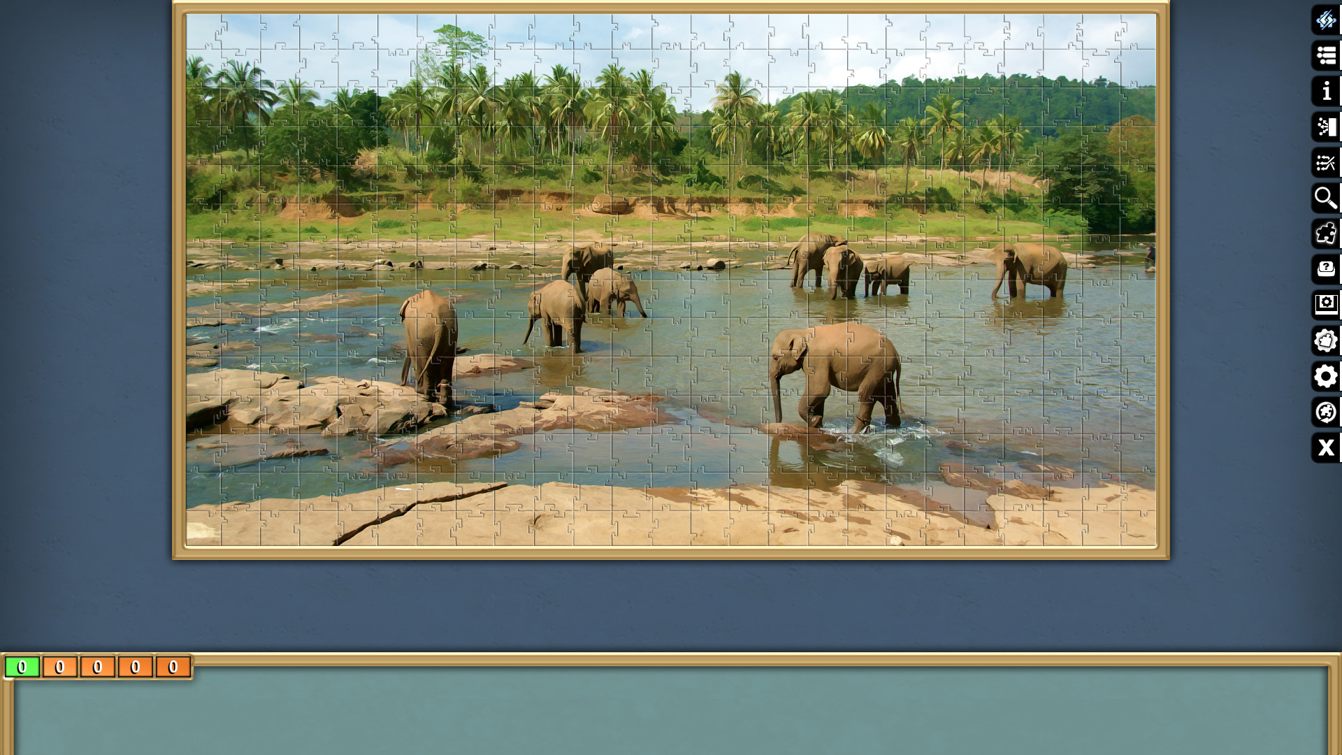 Jigsaw Puzzle Pack - Pixel Puzzles Ultimate: Elephants screenshot 1