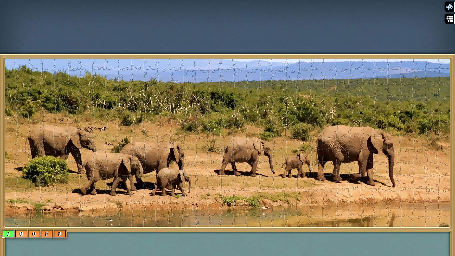 Jigsaw Puzzle Pack - Pixel Puzzles Ultimate: Elephants screenshot 4
