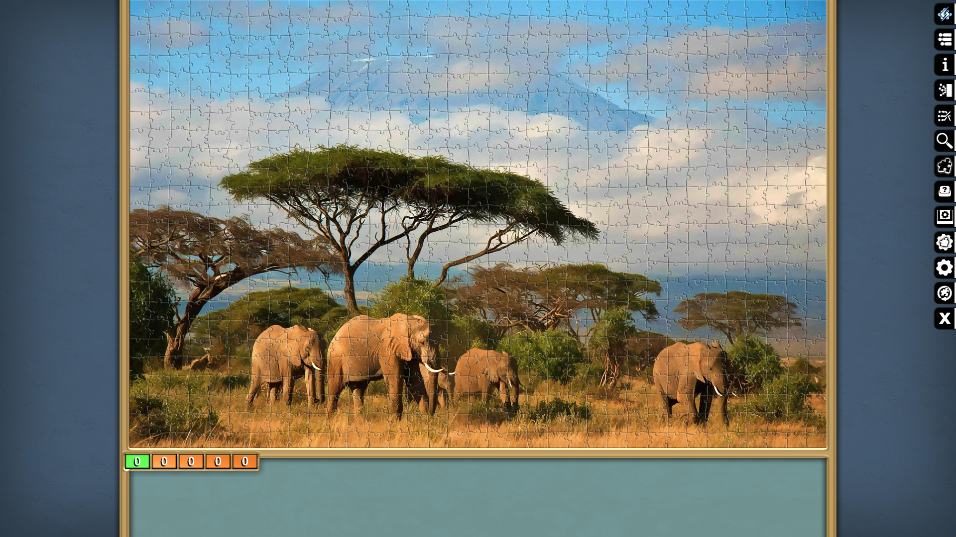 Jigsaw Puzzle Pack - Pixel Puzzles Ultimate: Elephants screenshot 3