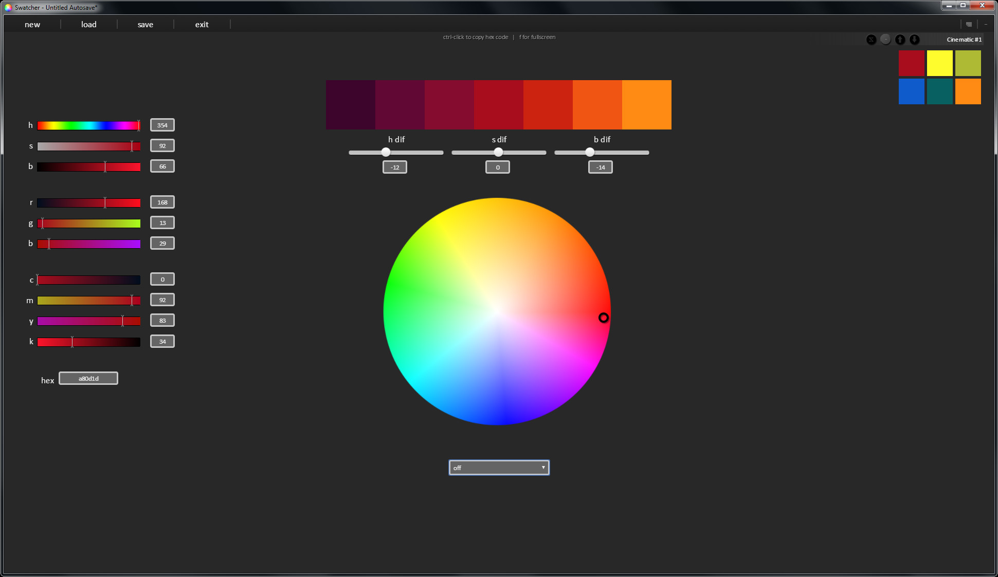 Swatcher screenshot 4