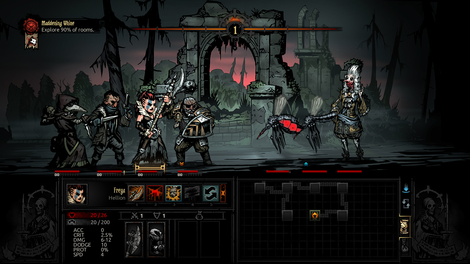 Darkest Dungeon®: The Crimson Court screenshot 6