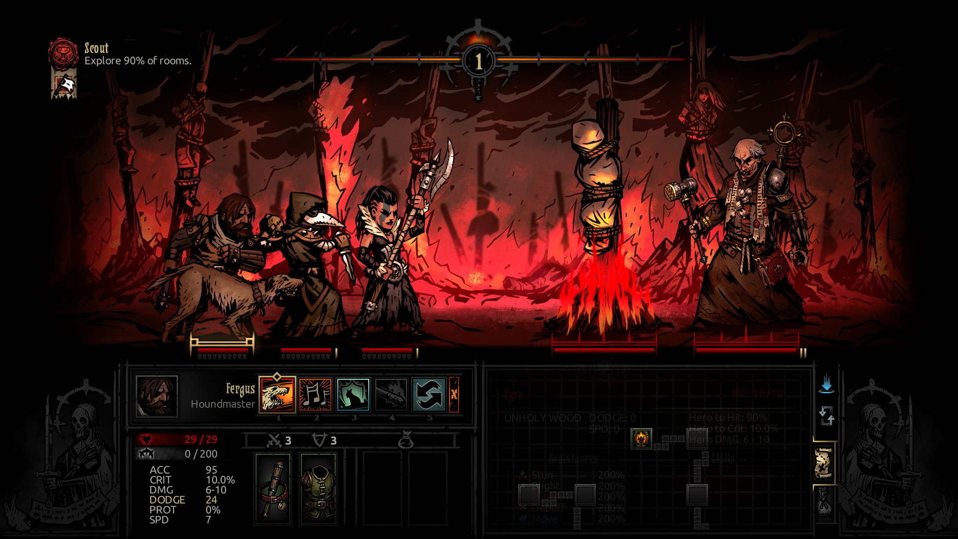 Darkest Dungeon®: The Crimson Court screenshot 2