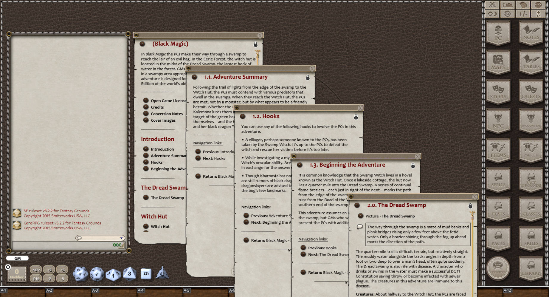 Fantasy Grounds - Black Magic (5E) screenshot 4
