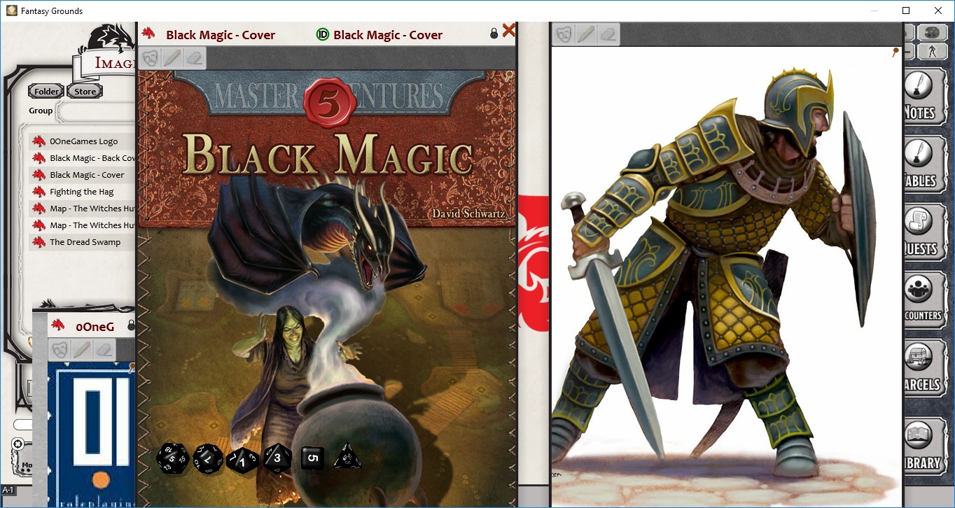 Fantasy Grounds - Black Magic (5E) screenshot 1