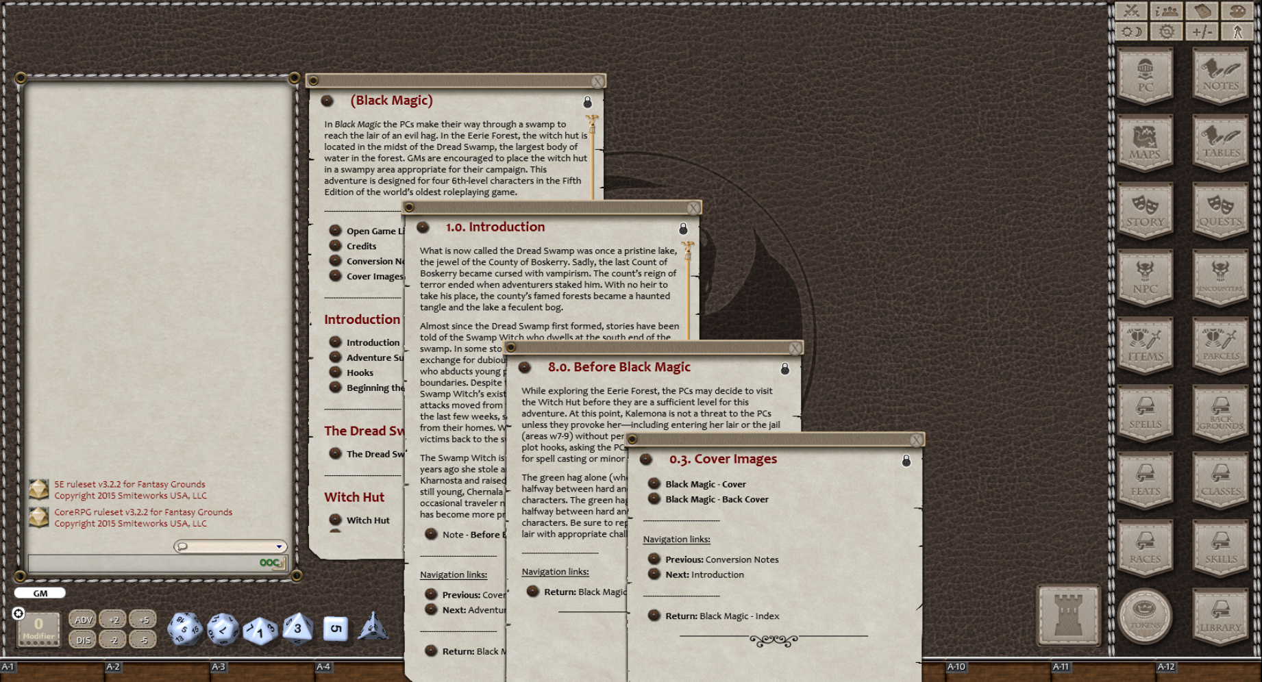 Fantasy Grounds - Black Magic (5E) screenshot 2
