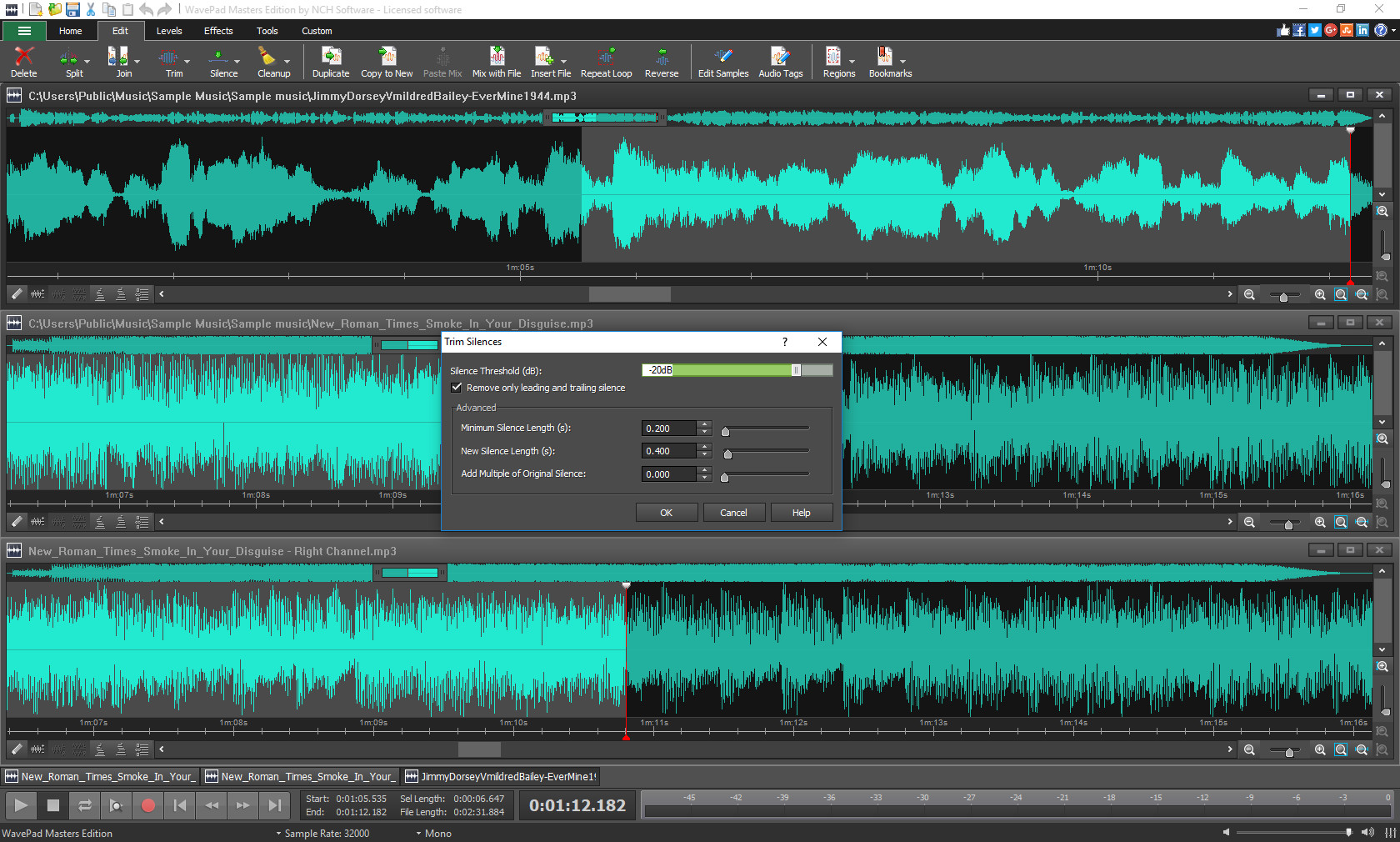 WavePad screenshot 6