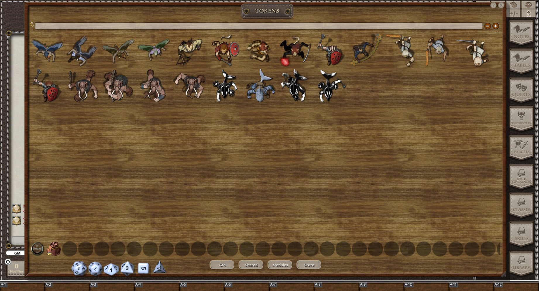 Fantasy Grounds - Hybrids (Token Pack) screenshot 1