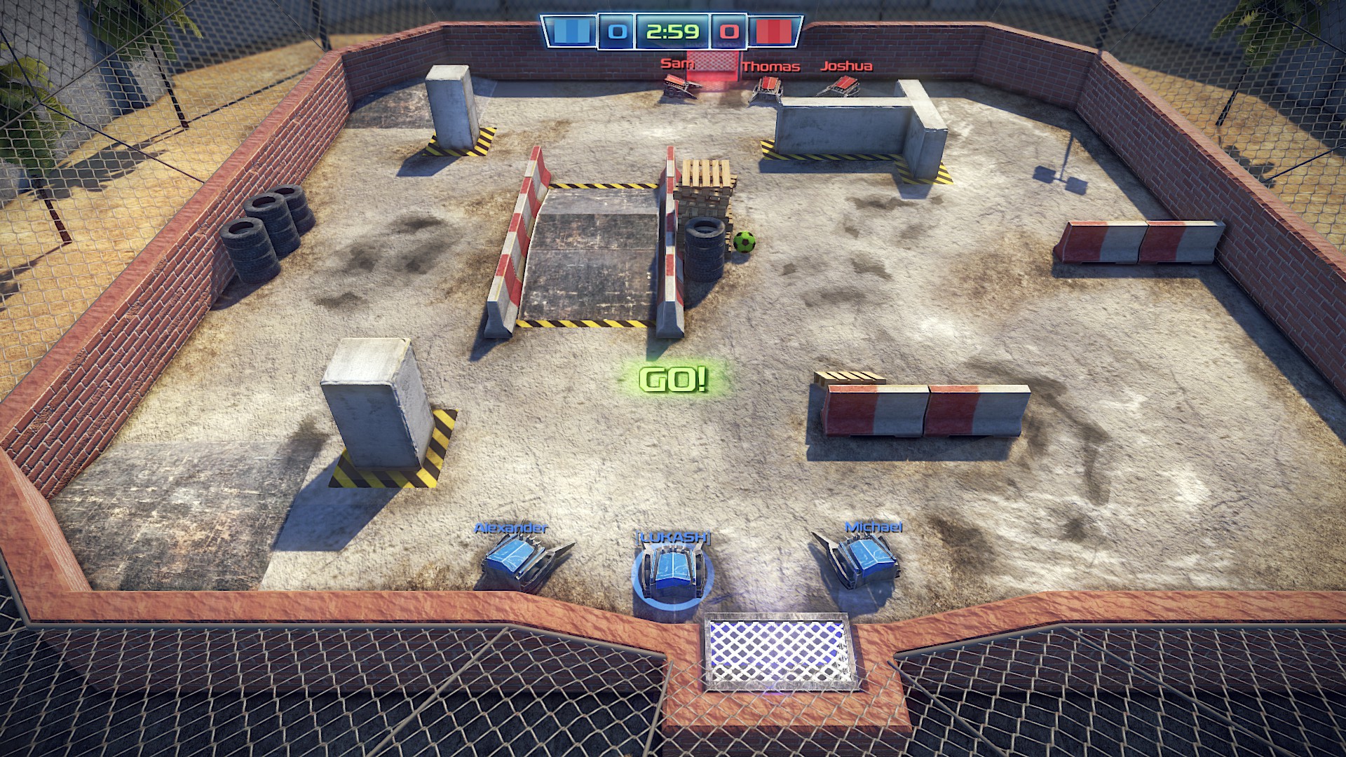 Robot Soccer Challenge screenshot 2