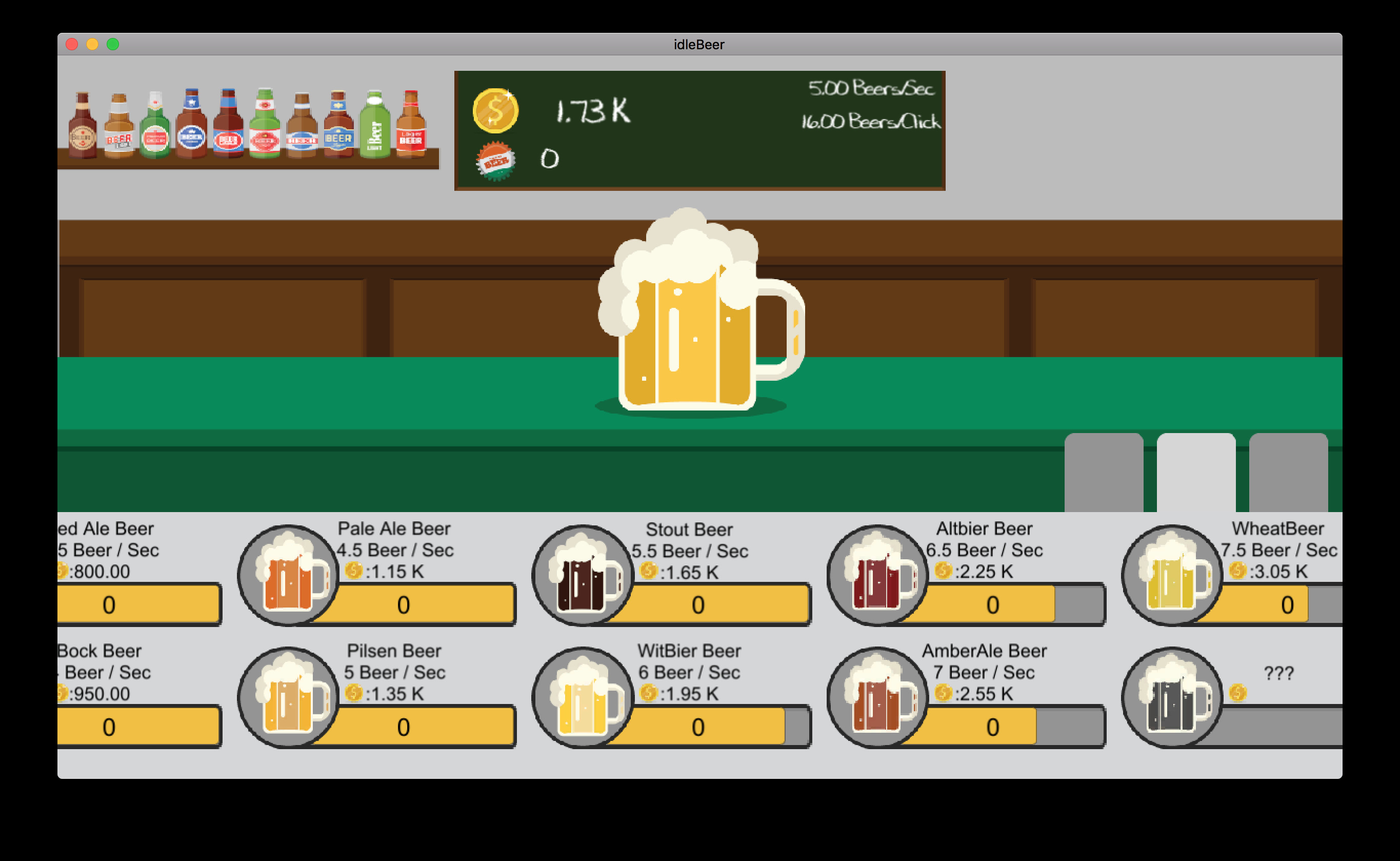 idleBeer screenshot 3