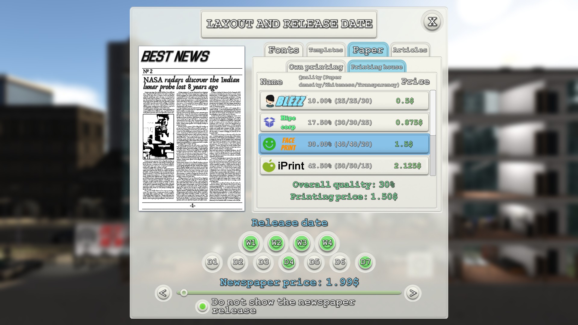 News Tycoon screenshot 8