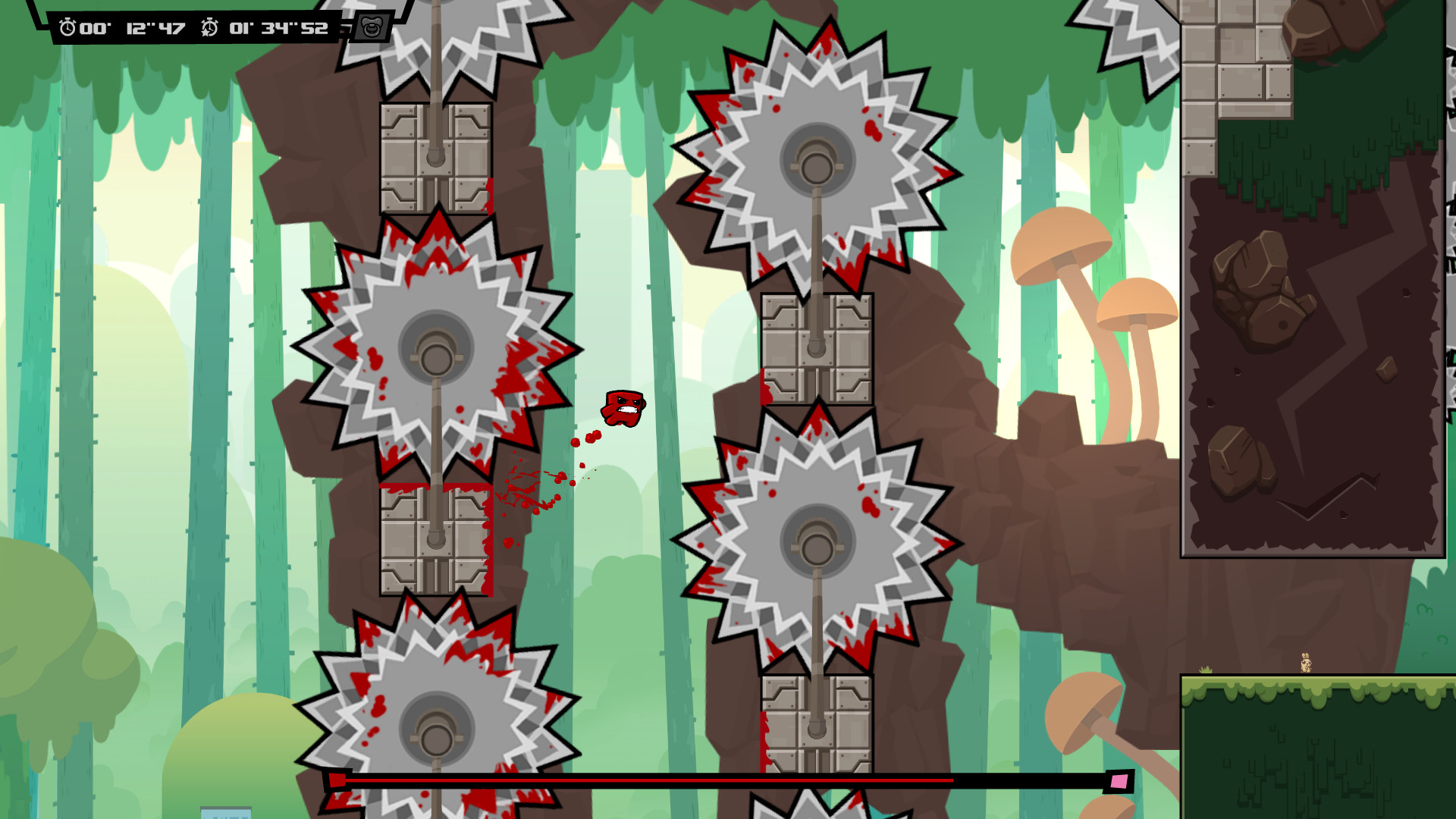 Super Meat Boy Forever screenshot 3