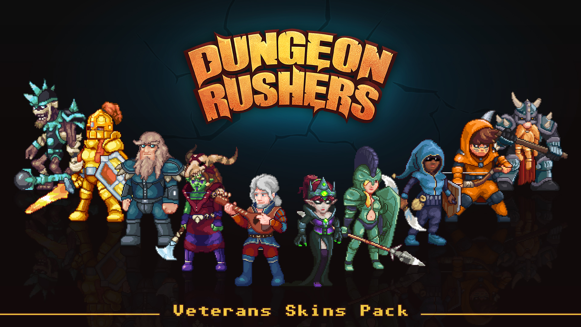 Dungeon Rushers - Veterans Skins Pack screenshot 1