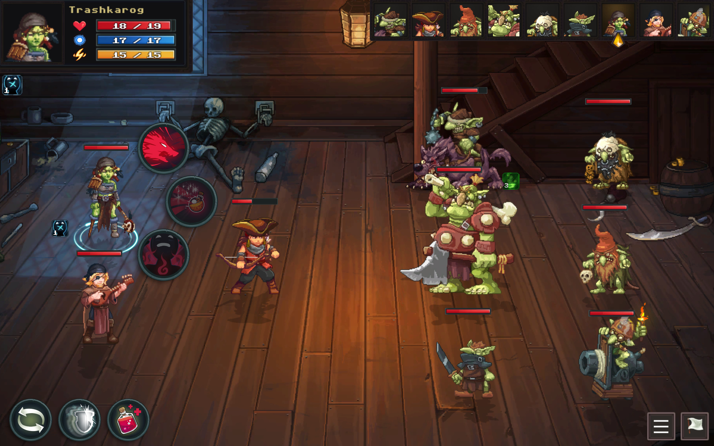 Dungeon Rushers - Pirate skin pack screenshot 3