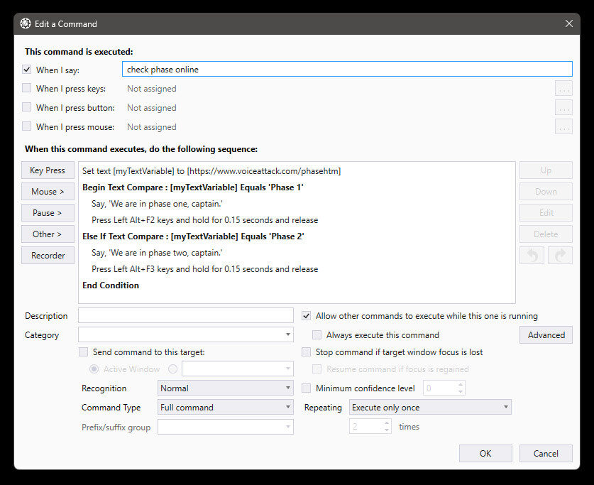 VoiceAttack screenshot 10