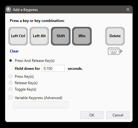 VoiceAttack screenshot 4