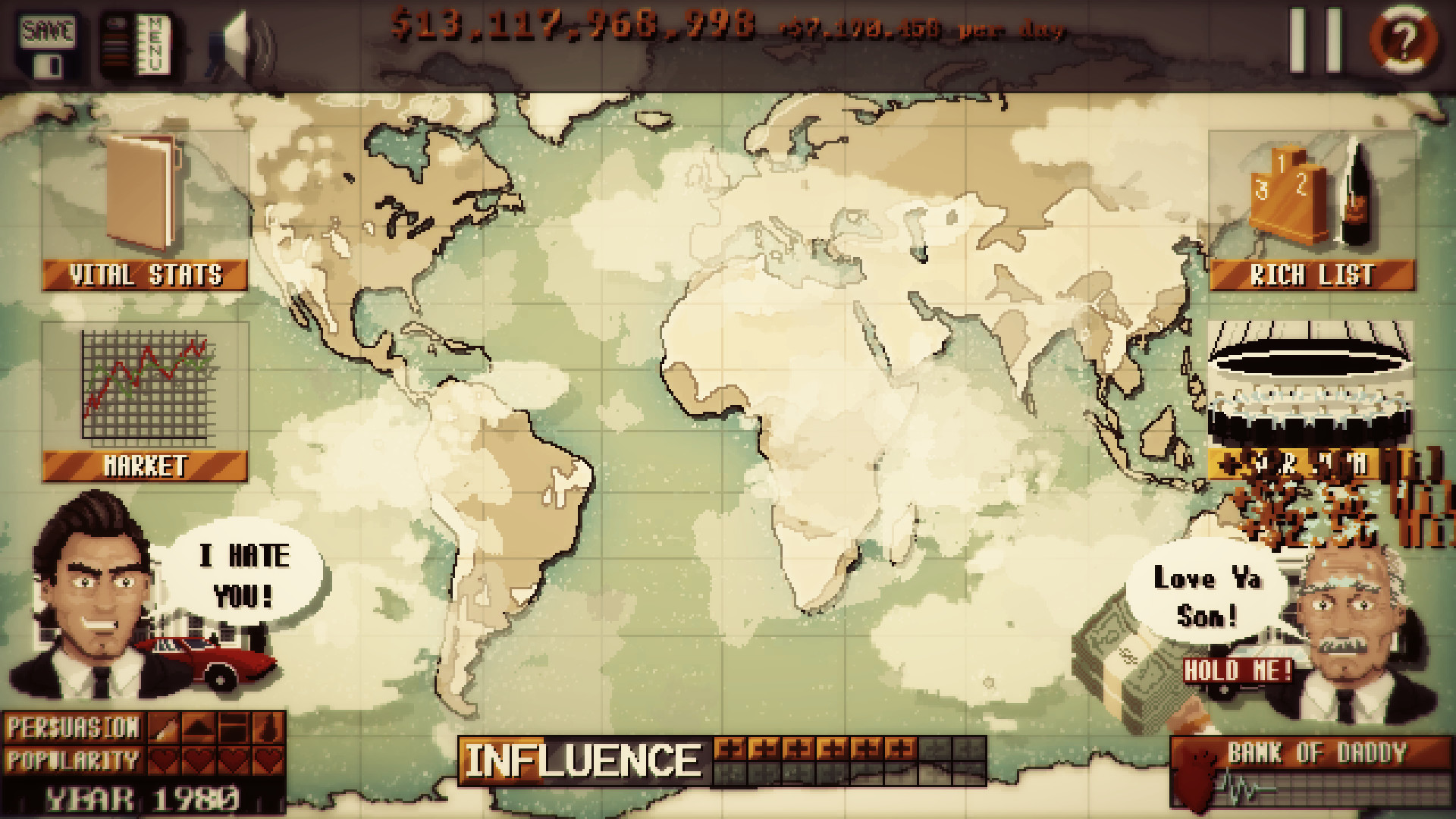 MEGALOMANIAC screenshot 2