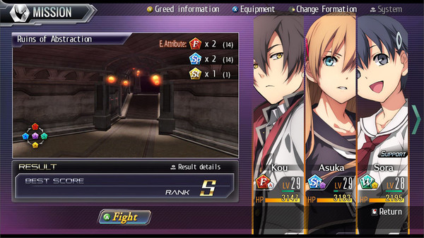 Tokyo Xanadu eX+ screenshot