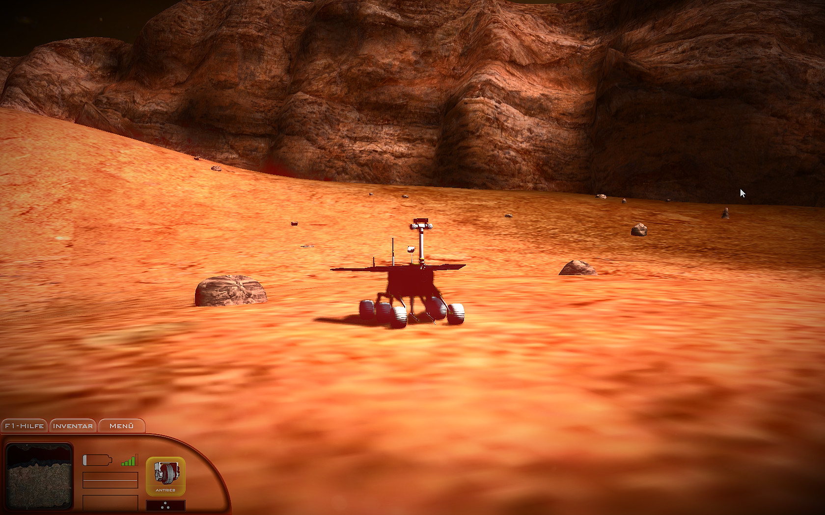 MARS SIMULATOR - RED PLANET screenshot 1