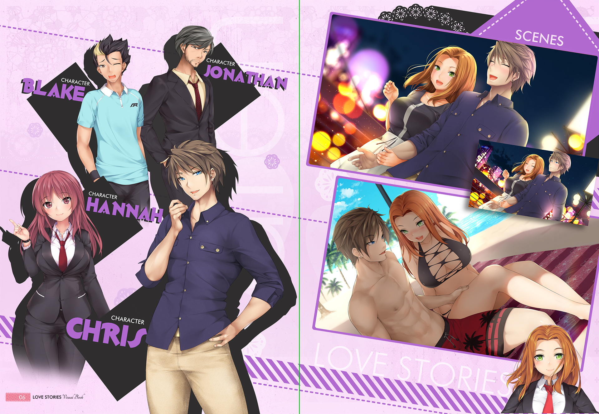 Negligee: Love Stories - Artbook screenshot 2