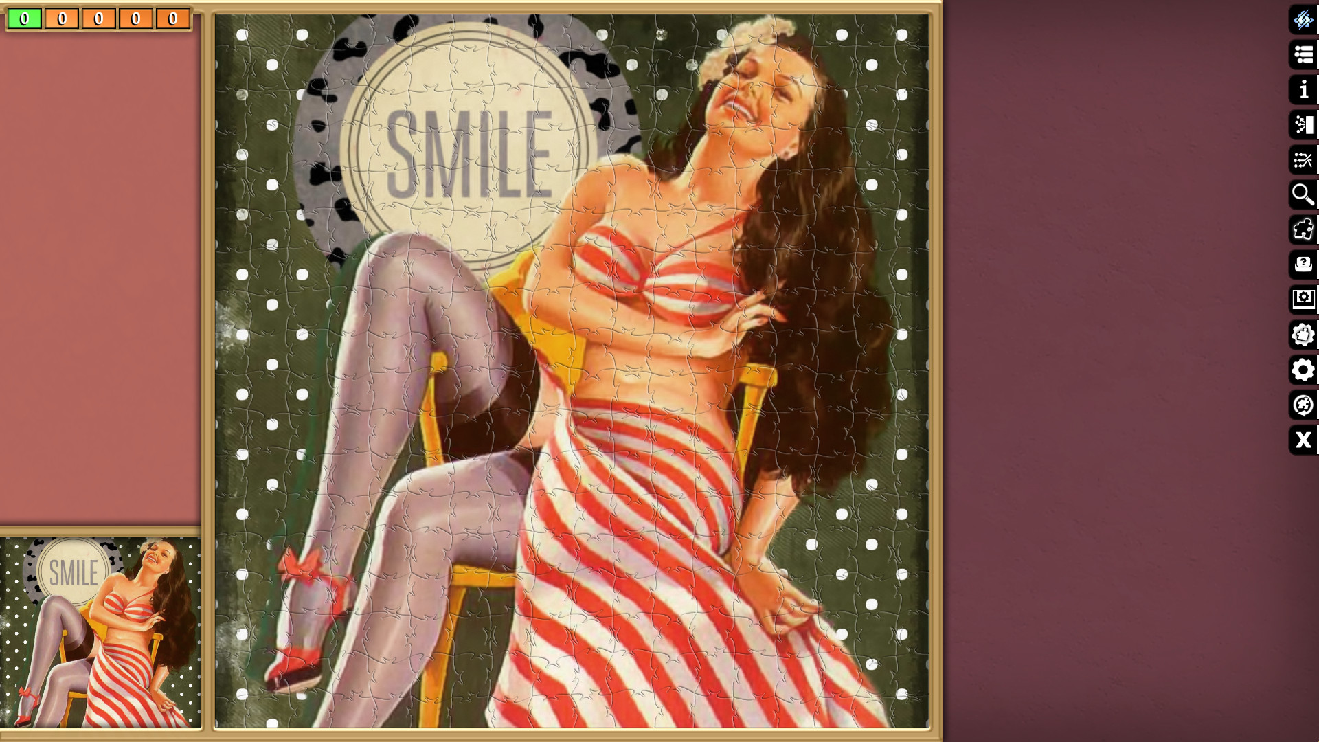 Jigsaw Puzzle Pack - Pixel Puzzles Ultimate: Pin-Ups screenshot 4
