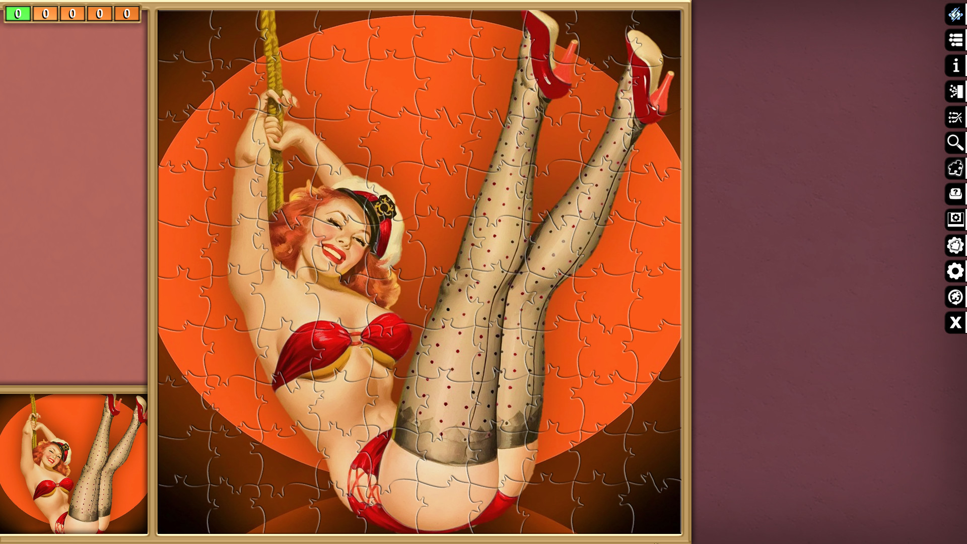 Jigsaw Puzzle Pack - Pixel Puzzles Ultimate: Pin-Ups screenshot 2