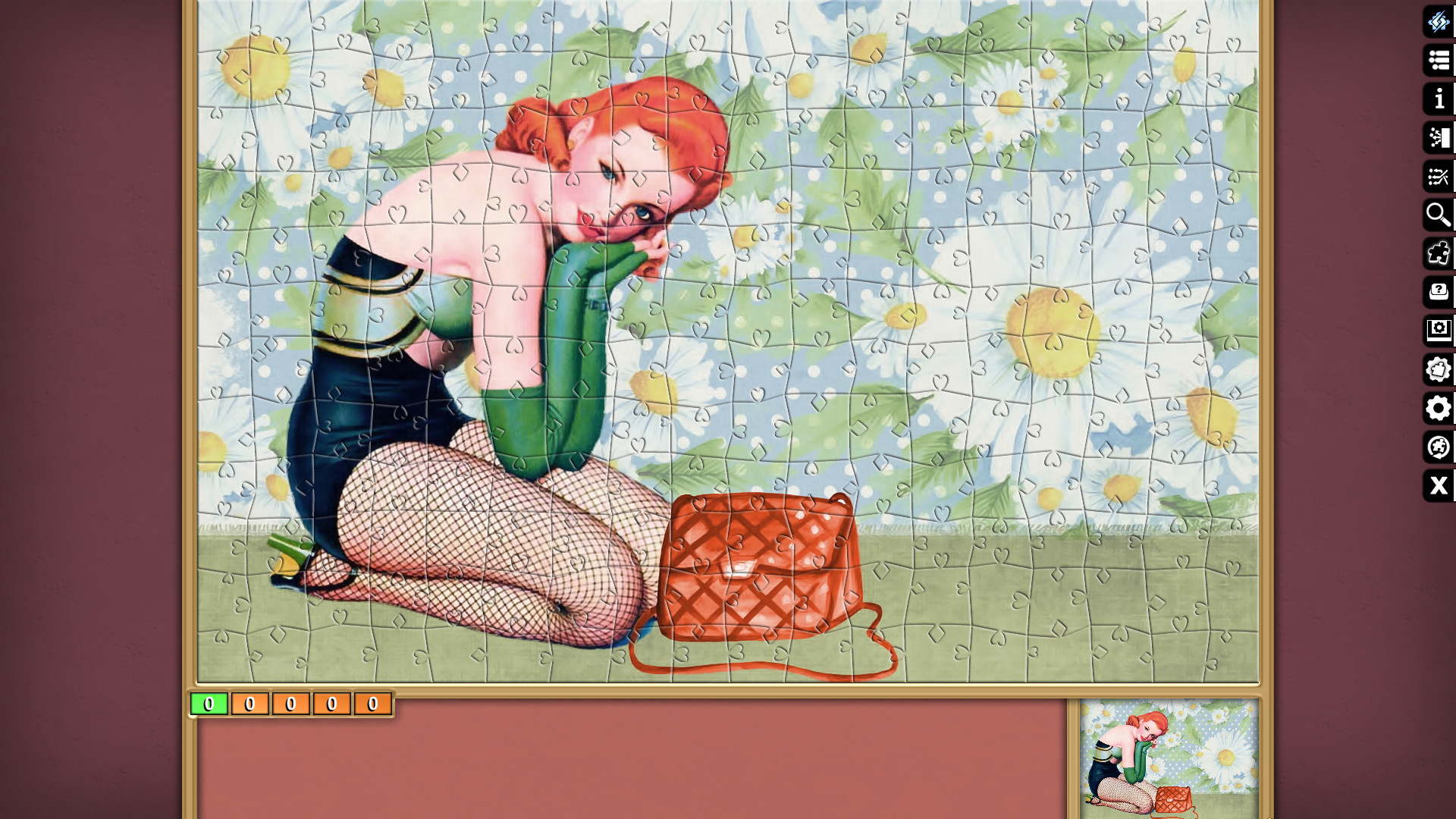 Jigsaw Puzzle Pack - Pixel Puzzles Ultimate: Pin-Ups screenshot 11