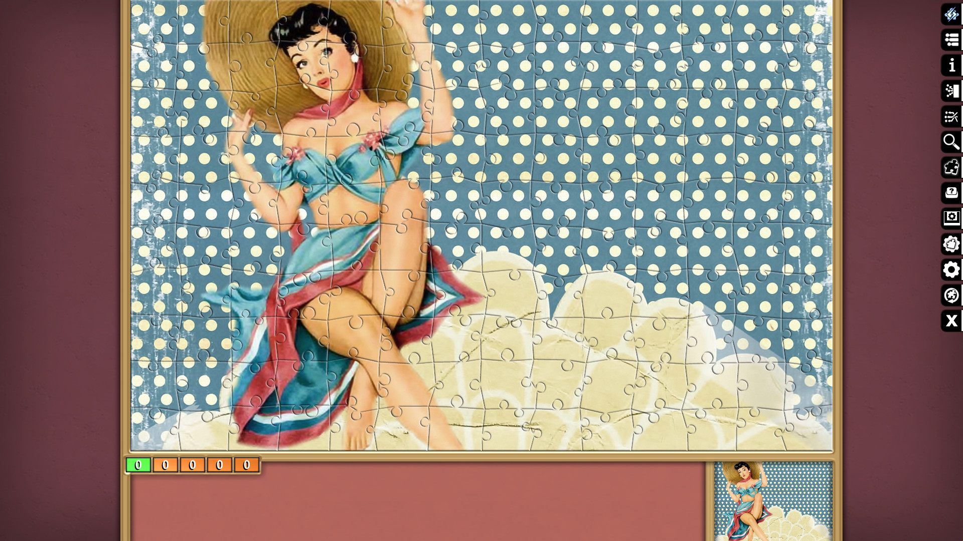 Jigsaw Puzzle Pack - Pixel Puzzles Ultimate: Pin-Ups screenshot 7