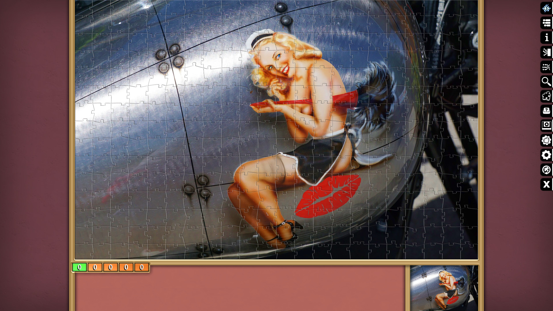Jigsaw Puzzle Pack - Pixel Puzzles Ultimate: Pin-Ups screenshot 8