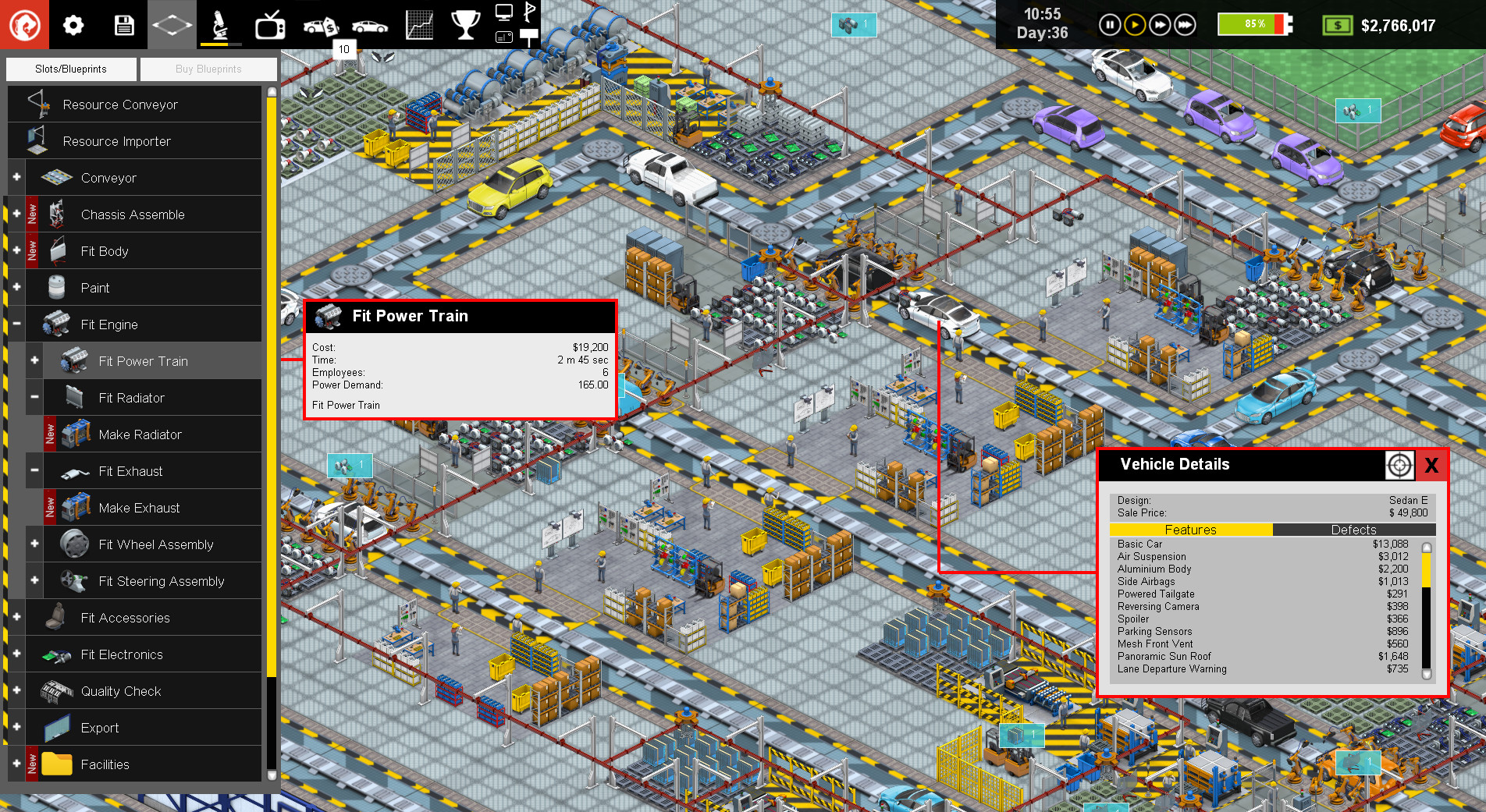 Production Line screenshot 1