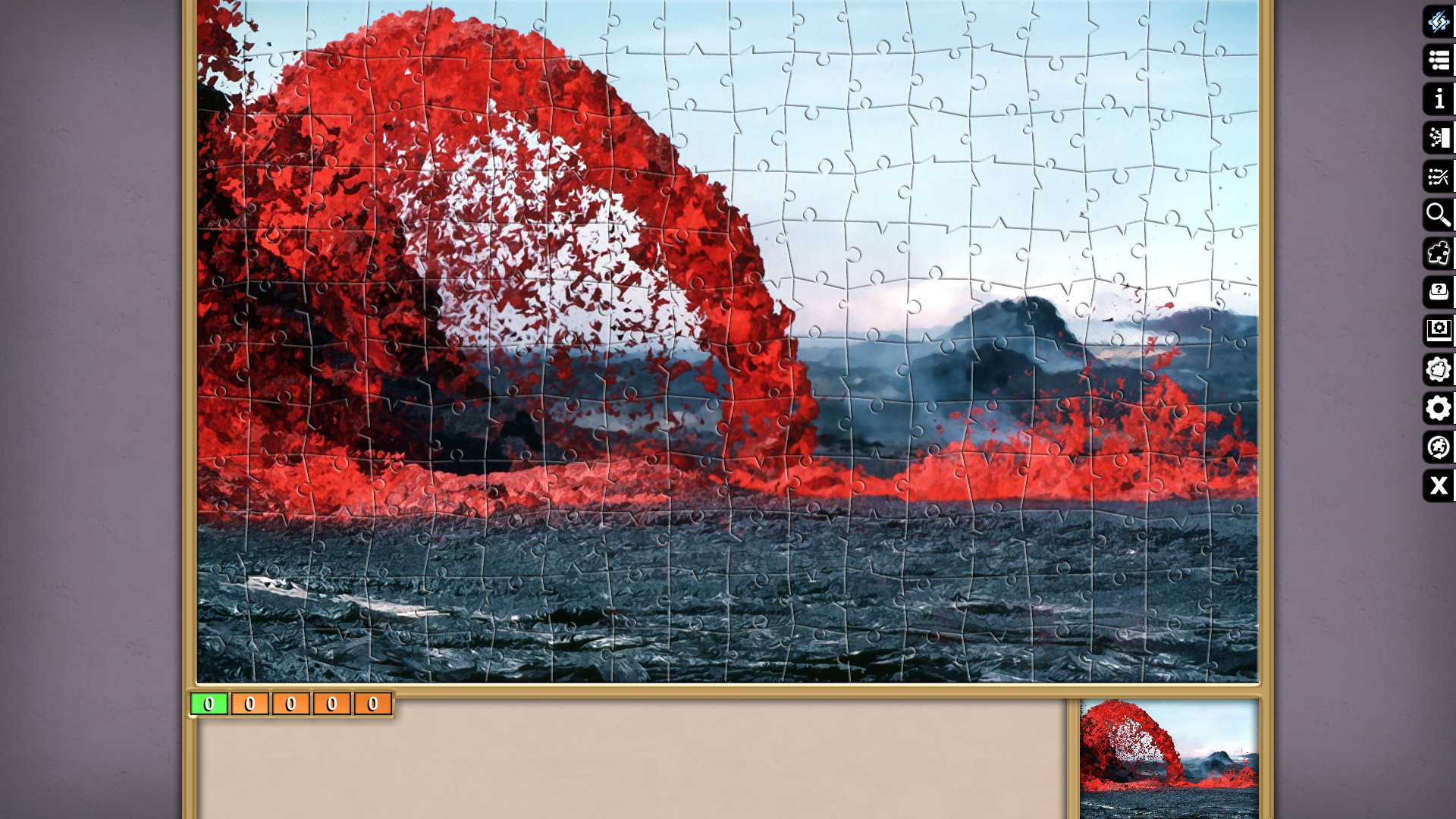 Jigsaw Puzzle Pack - Pixel Puzzles Ultimate: Volcanoes screenshot 4