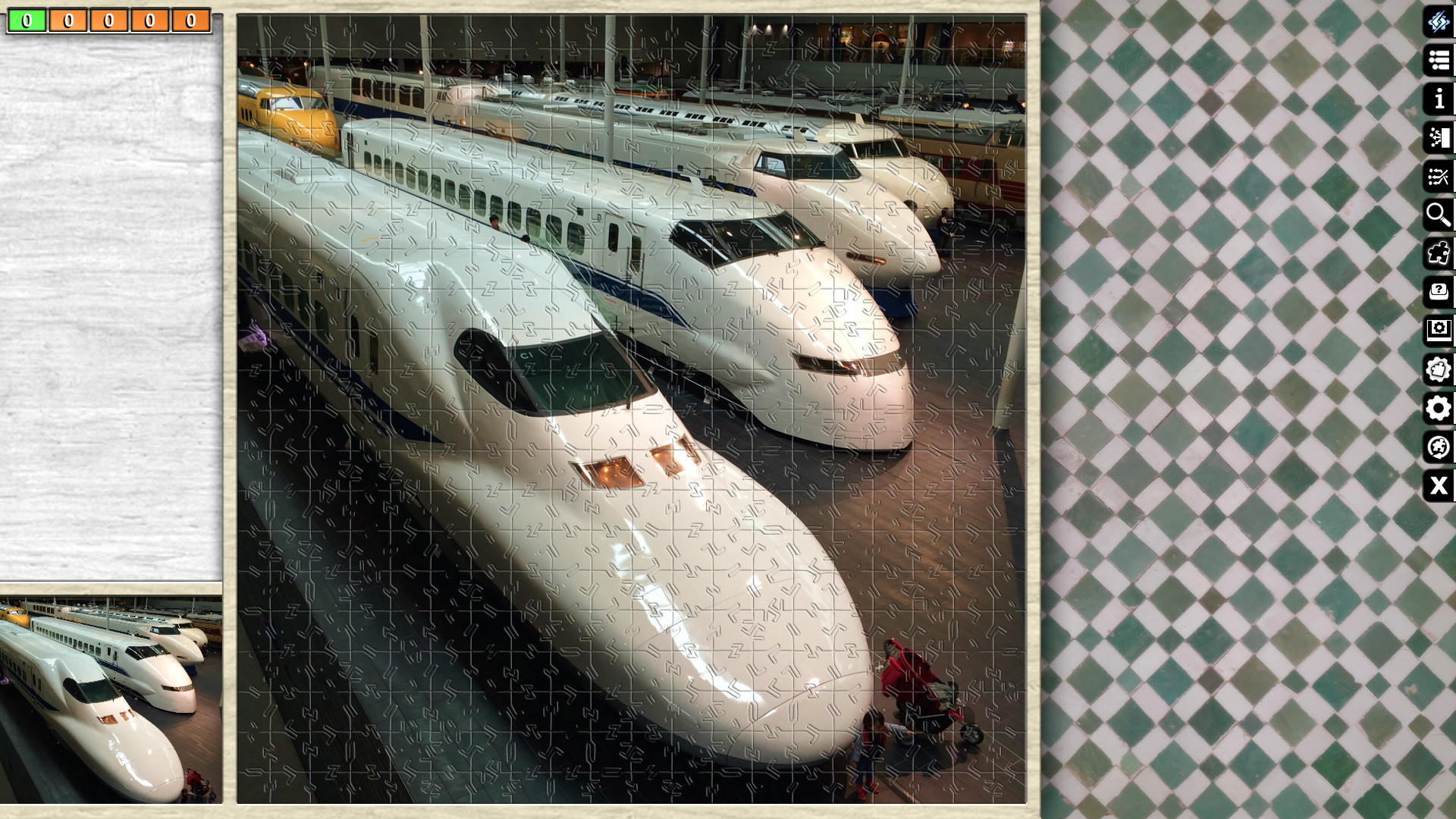 Jigsaw Puzzle Pack - Pixel Puzzles Ultimate: Trains screenshot 6