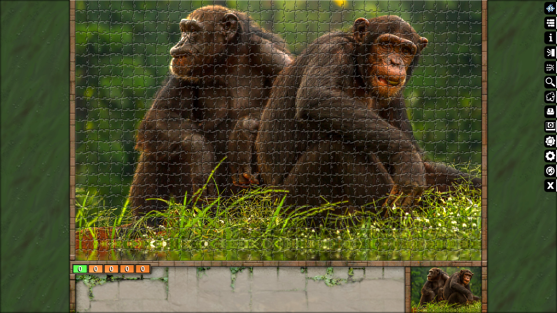 Jigsaw Puzzle Pack - Pixel Puzzles Ultimate: Primates screenshot 1