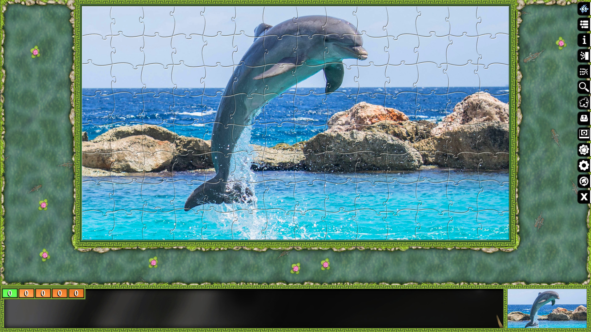 Jigsaw Puzzle Pack - Pixel Puzzles Ultimate: Dolphins screenshot 2