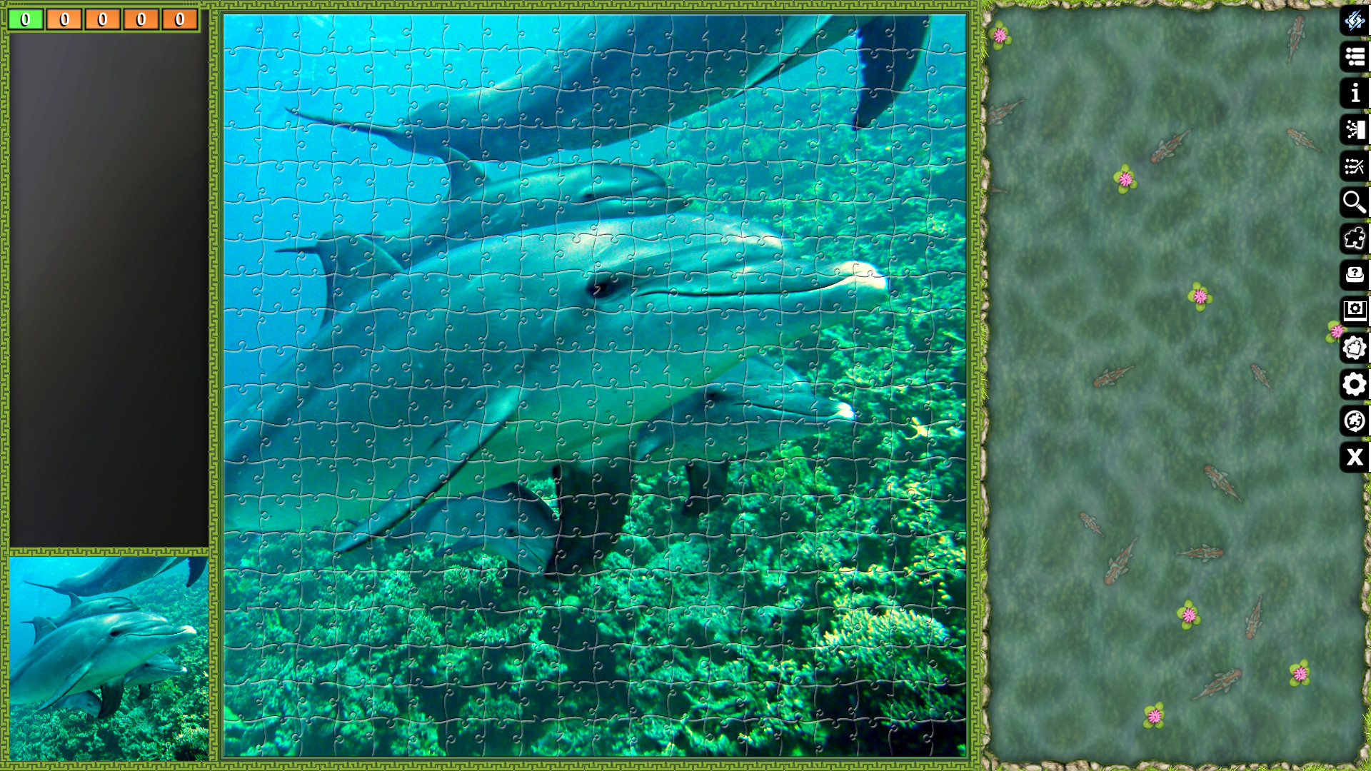 Jigsaw Puzzle Pack - Pixel Puzzles Ultimate: Dolphins screenshot 1
