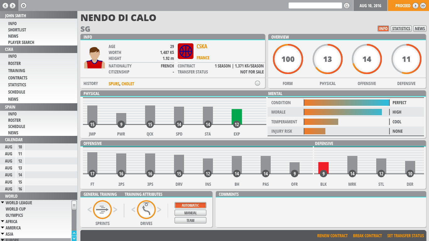World Basketball Manager 2 screenshot 3