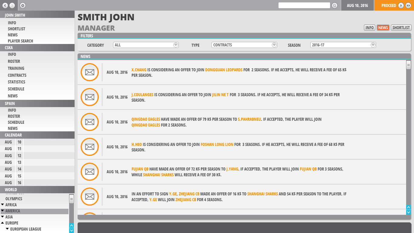 World Basketball Manager 2 screenshot 6