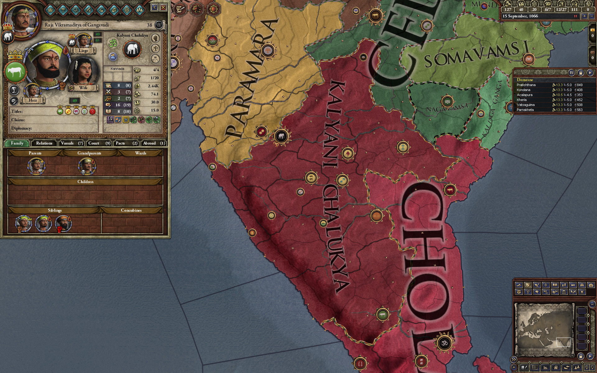 Crusader Kings II: South Indian Portraits 5 Year Anniversary Gift screenshot 3