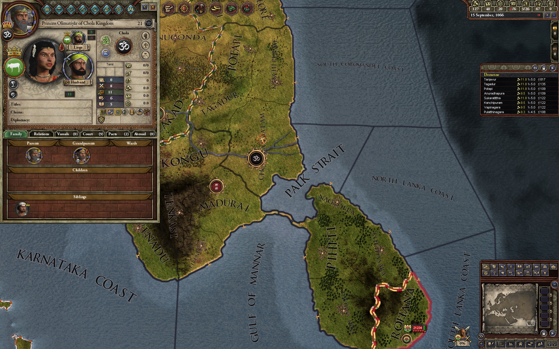 Crusader Kings II: South Indian Portraits 5 Year Anniversary Gift screenshot 6