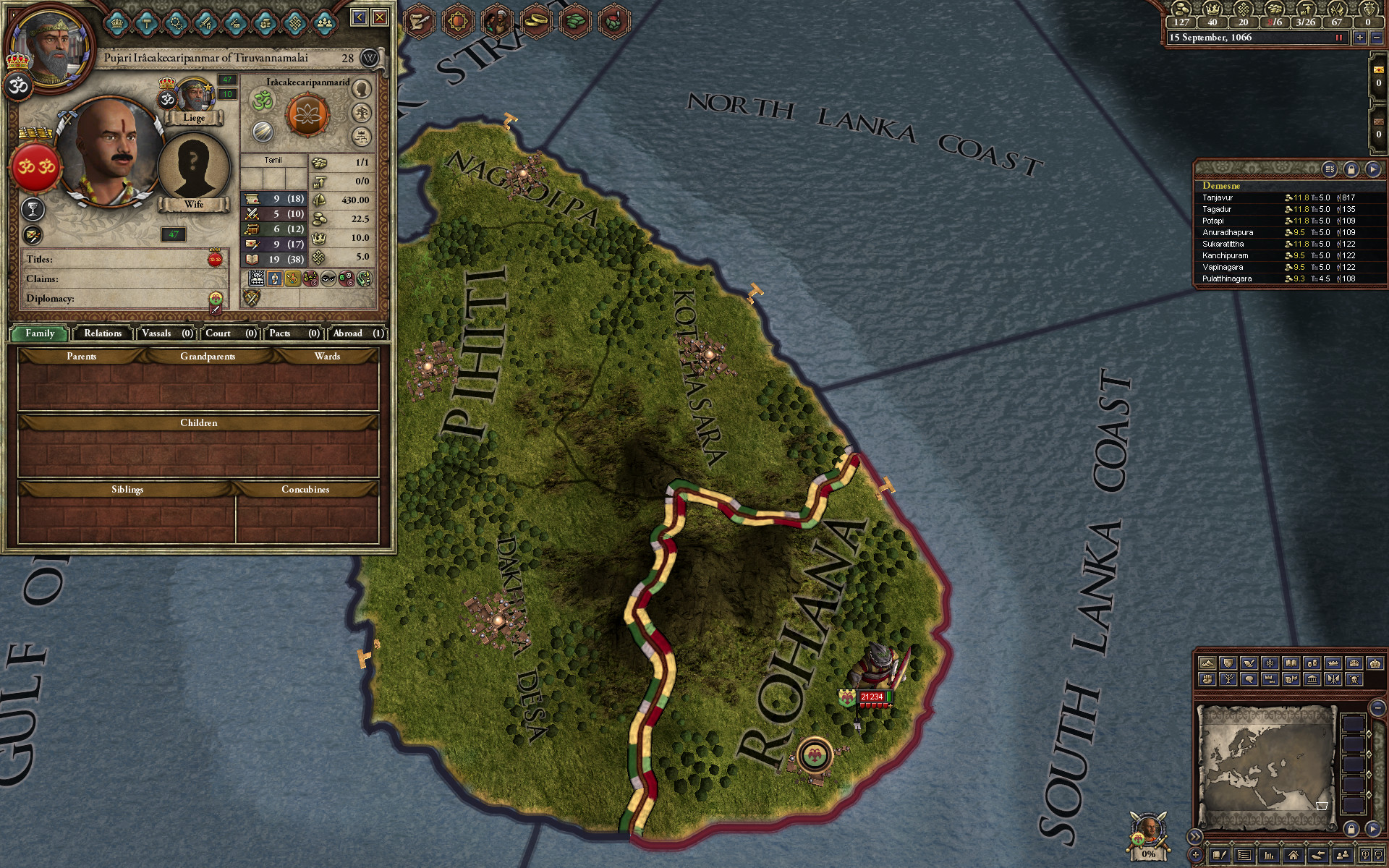 Crusader Kings II: South Indian Portraits 5 Year Anniversary Gift screenshot 5